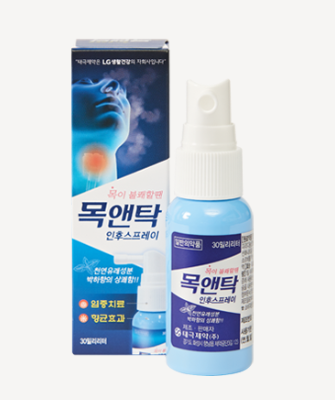 목앤탁인후스프레이 약