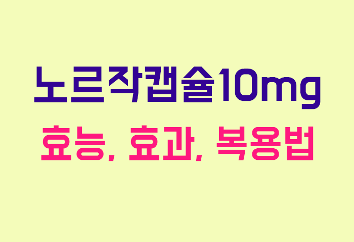 노르작캡슐10mg