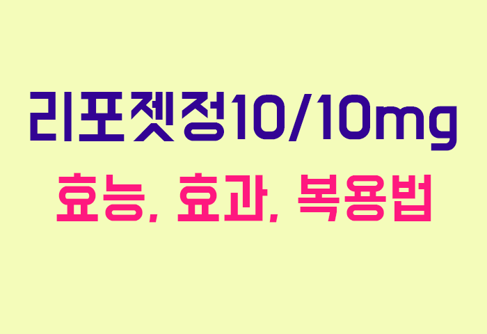 리포젯정10/10mg