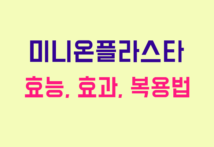 미니온플라스타