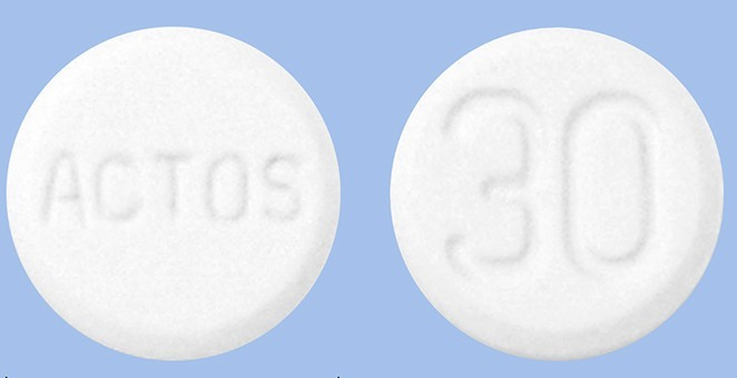 액토스정30mg 약