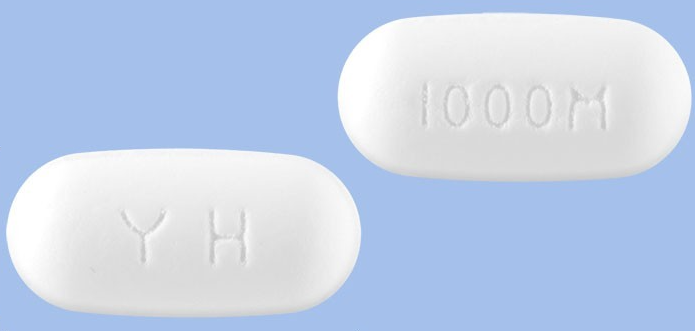 유한메트포르민서방정1000mg 약