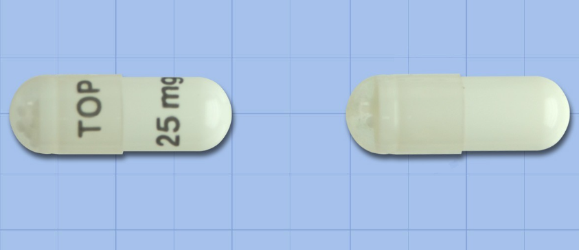 토파맥스스프링클캡슐25mg 약
