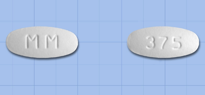 명문아모클란정375mg 약