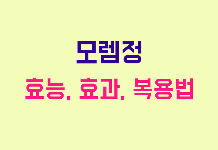 모렘정