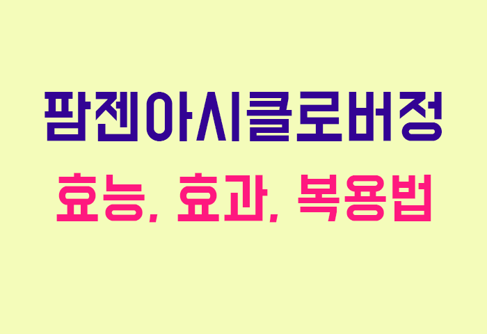 팜젠아시클로버정