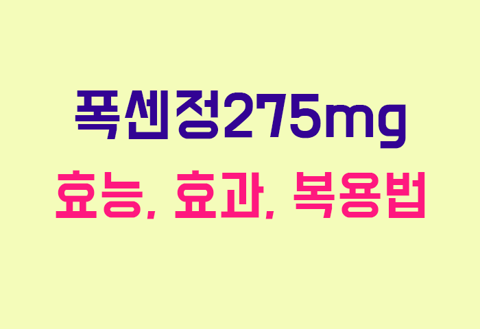 폭센정275mg