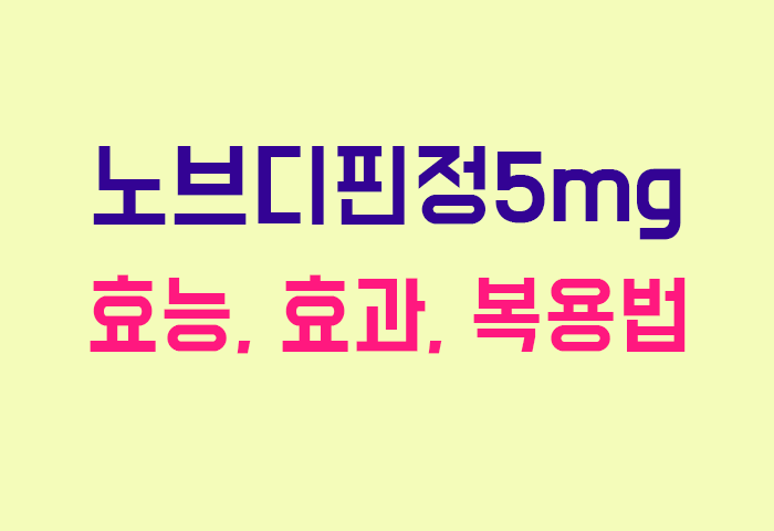 노브디핀정5mg