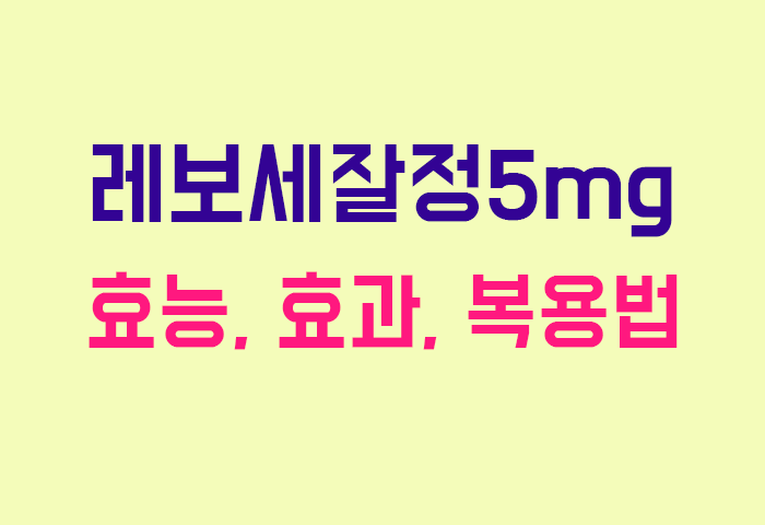 레보세잘정5mg