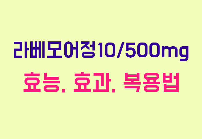 라베모어정10/500mg