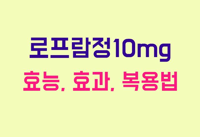로프람정10mg
