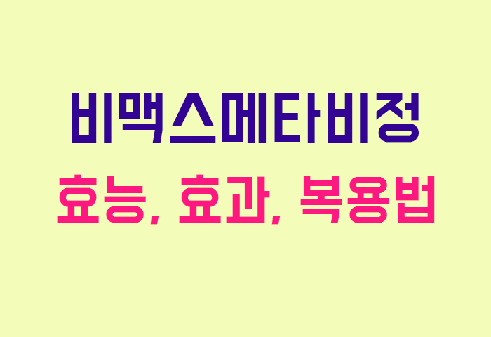 비맥스메타비정