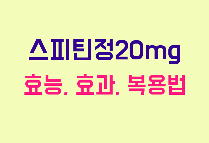 스피틴정20mg