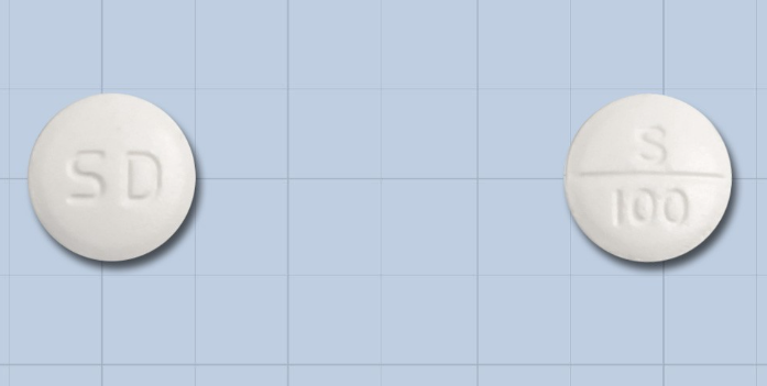 안트롬정100mg 약