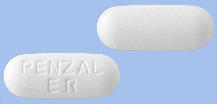 펜잘8시간이알서방정 약