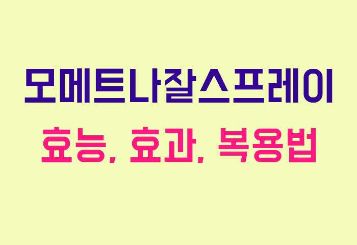 모메트나잘스프레이