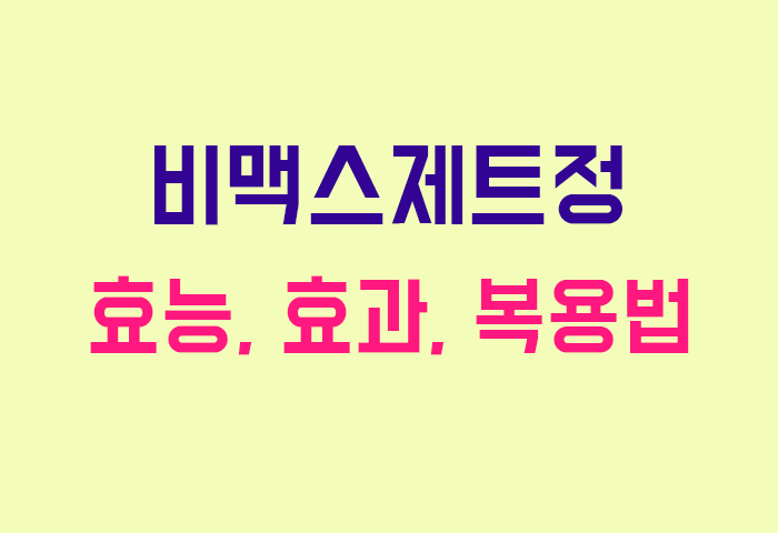 비맥스제트정