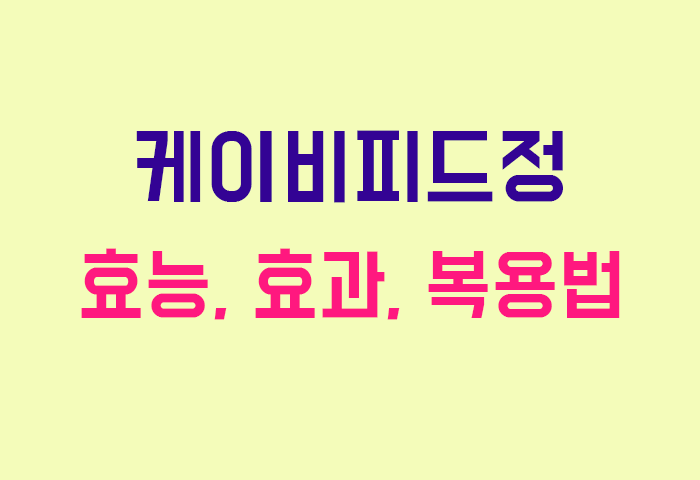 케이비피드정
