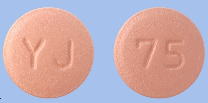 클로델정75mg 약