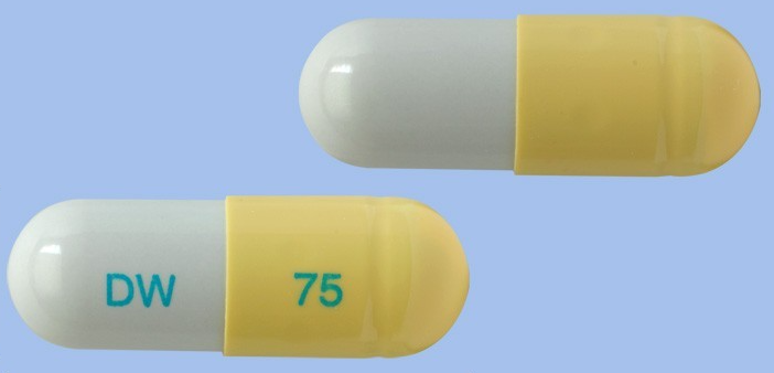 타미빅트캡슐75mg 약