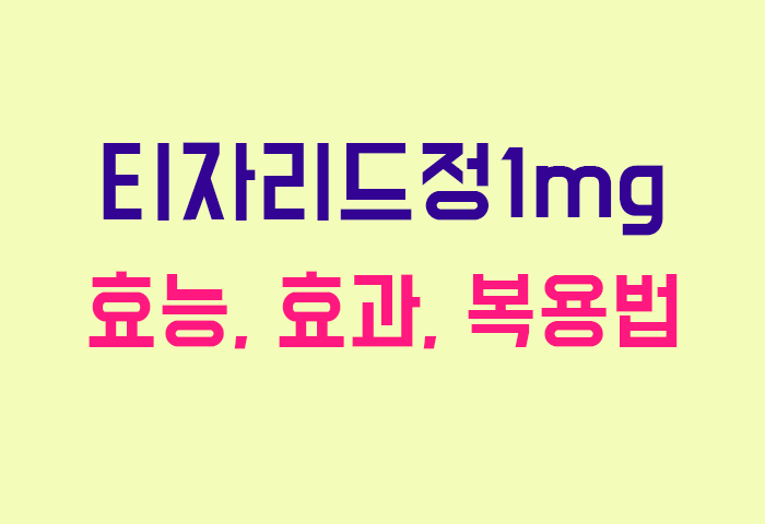 티자리드정1mg