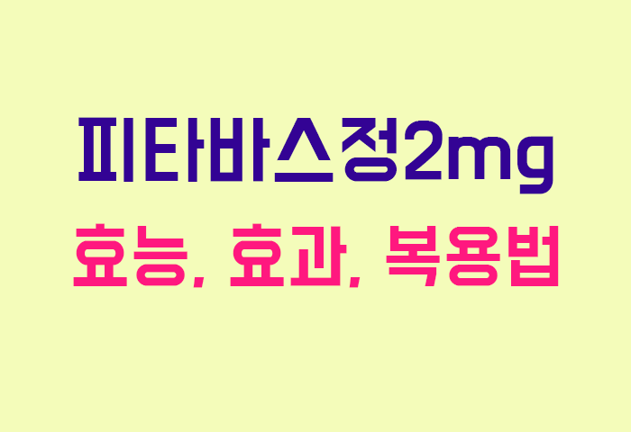 피타바스정2mg