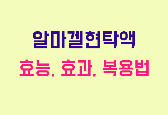 알마겔현탁액
