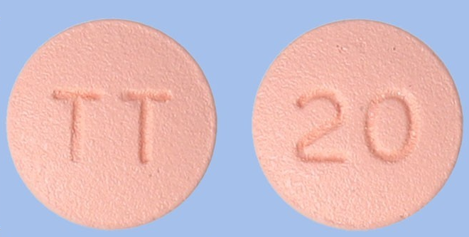 테네틴정20mg 약