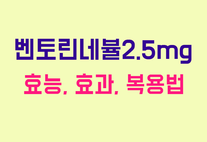 벤토린네뷸2.5mg