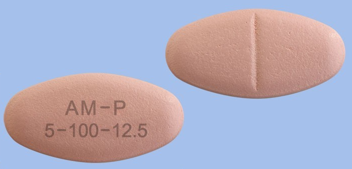 아모잘탄플러스정5/100/12.5mg 약