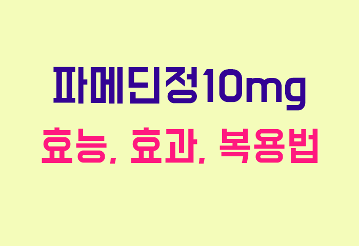 파메딘정10mg