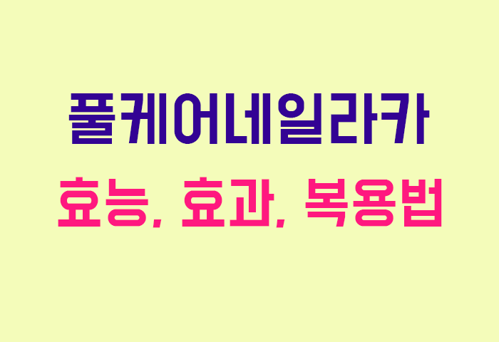 풀케어네일라카