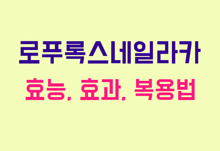 로푸록스네일라카