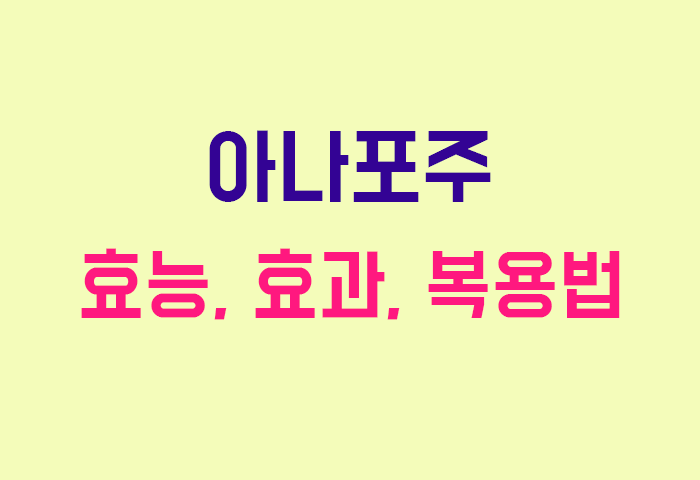 아나포주