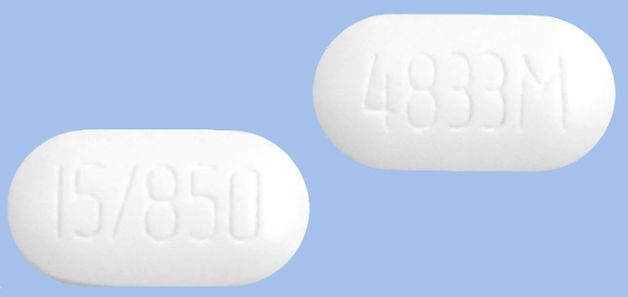 액토스메트정15/850mg 약