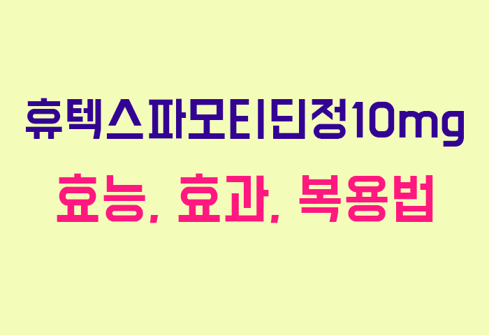 휴텍스파모티딘정10mg
