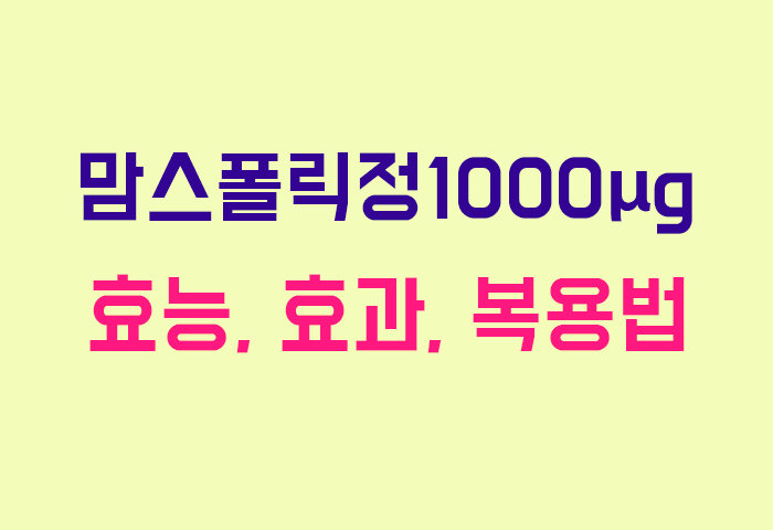 맘스폴릭정1000μg