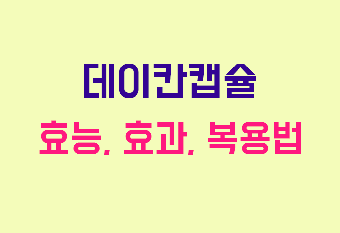 데이칸캡슐
