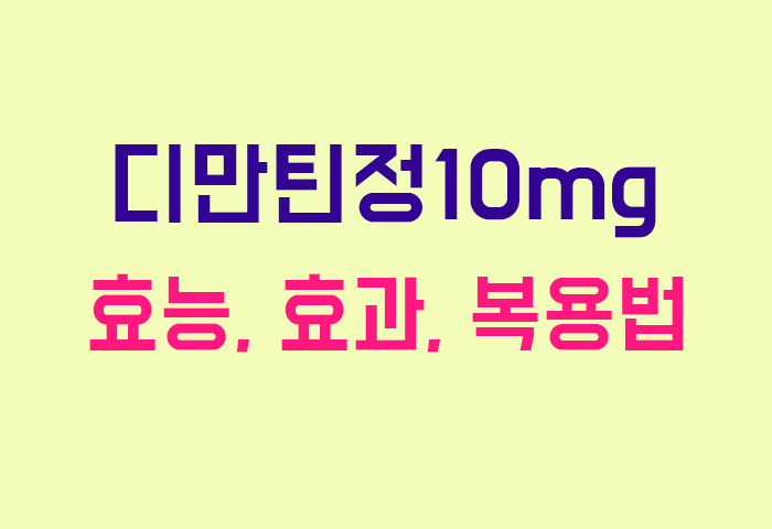 디만틴정10mg