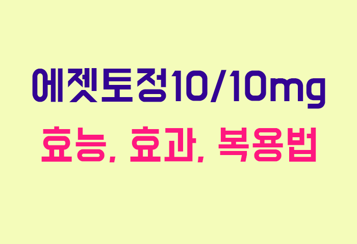 에젯토정10/10mg