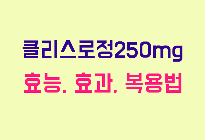 클리스로정250mg