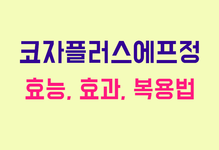 코자플러스에프정