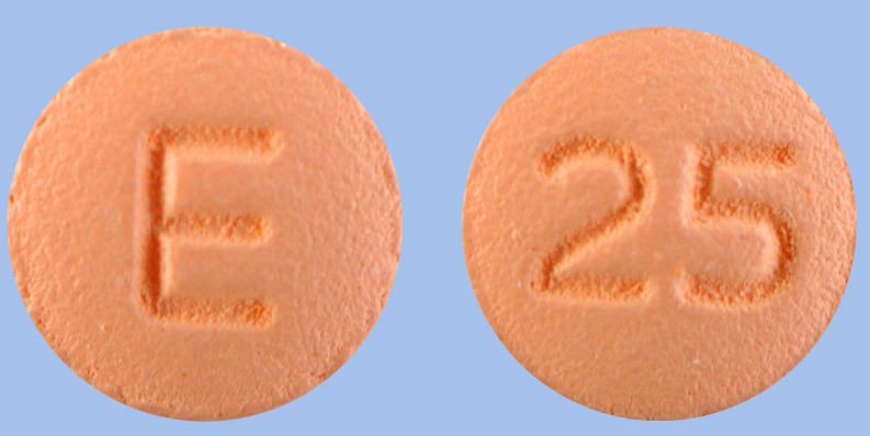 쿠에티정25mg 약