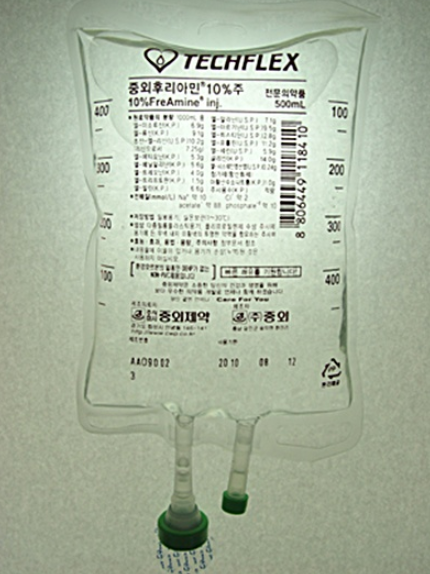 후리아민10%주(500mL/백) 약