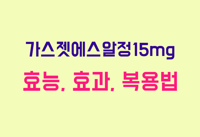 가스젯에스알정15mg