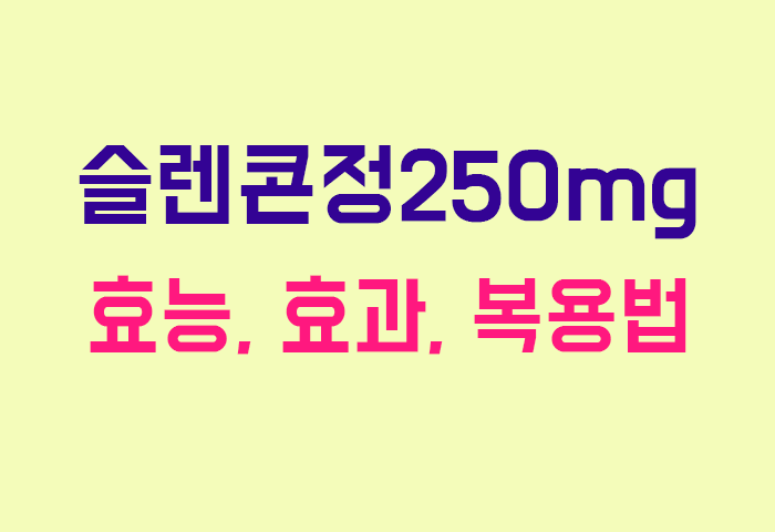 슬렌콘정250mg