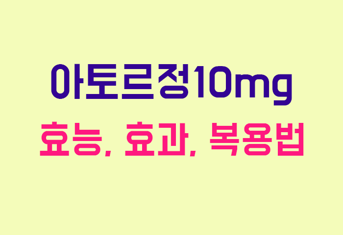 아토르정10mg