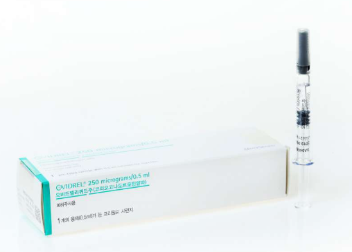 오비드렐리퀴드주 약