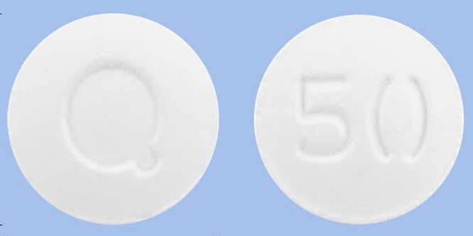 쿠티아핀정50mg 약