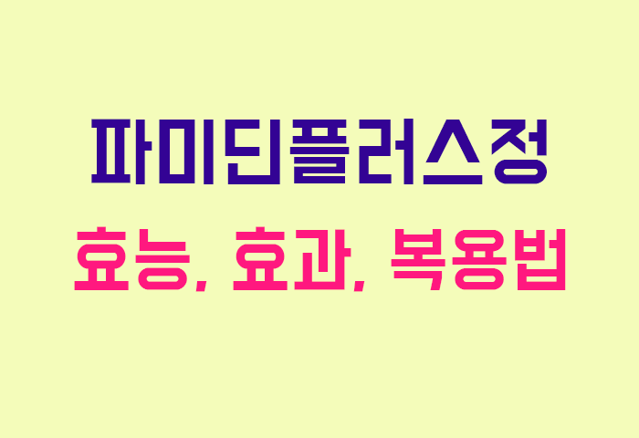 파미딘플러스정